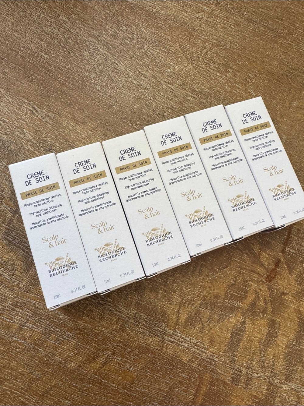 Creme de Soin Nourishing Hair Mask Sample Set